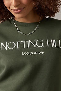 Notting Hill Embroidered Sweatshirt