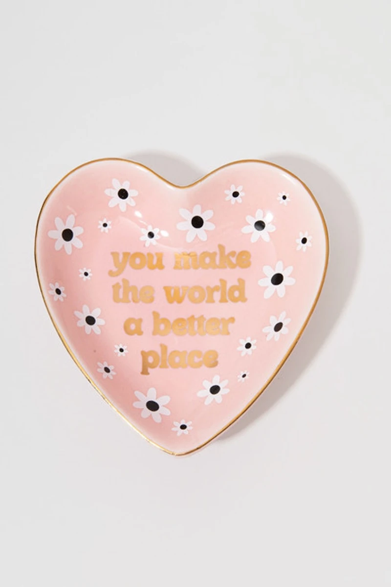 You Make The World A Better Place Trinket Trey