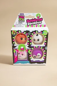 Schylling NeeDoh Squishmas Squishkins Stress Ball Pack