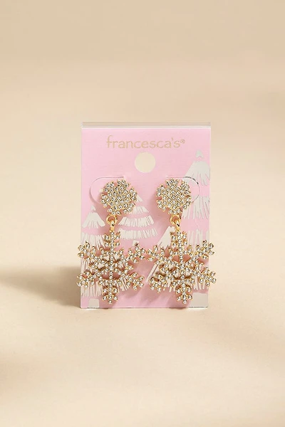 Snowflake Chandelier Earrings