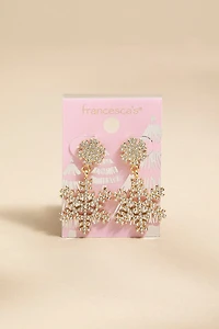 Snowflake Chandelier Earrings