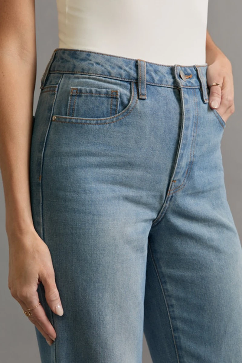 Julia High Rise Flare Denim Jeans