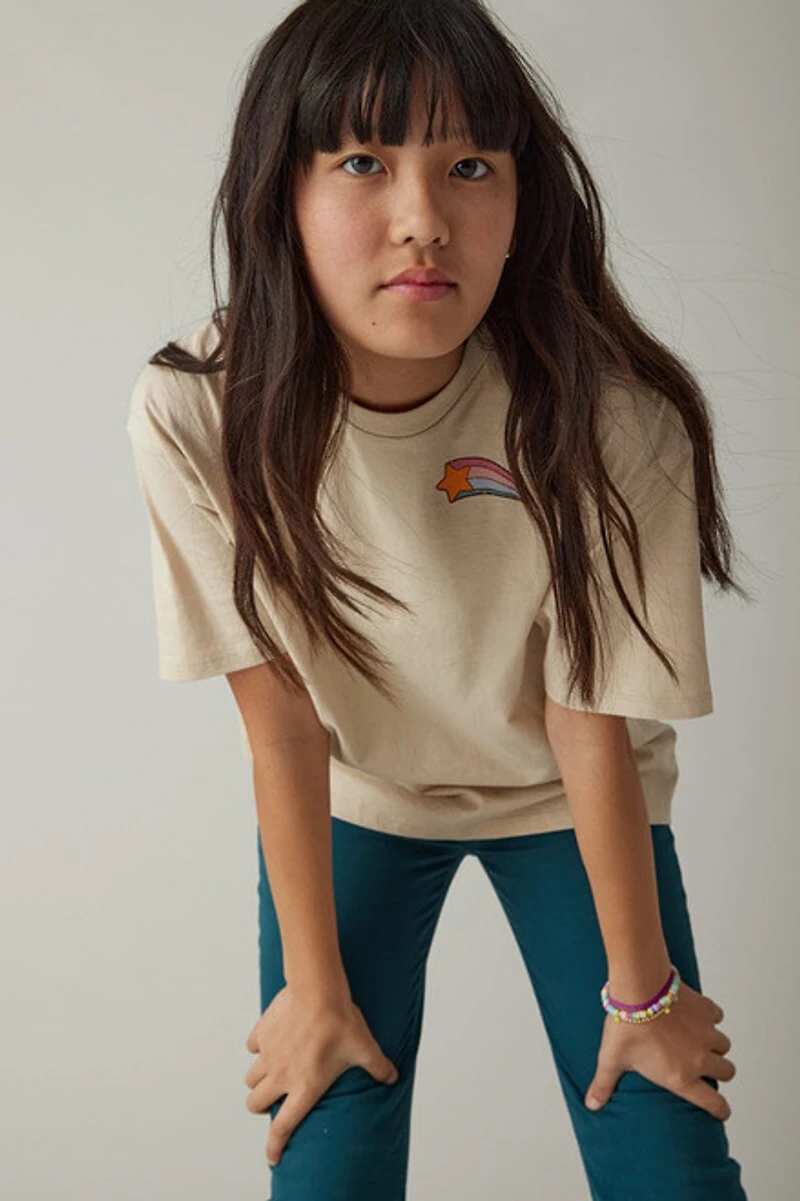Hello Franki Best That Could Happen Oversized Graphic Tee for girls