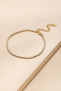 Rochelle Stainless Steel Tennis Bracelet