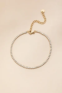 Rochelle Stainless Steel Tennis Bracelet