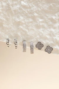Brenda Mixed Style Earring Set