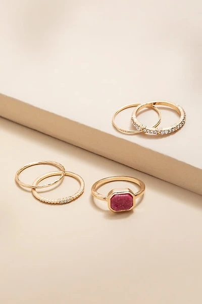 Kim Mixed Style Ring Set