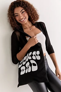 Down Bad Canvas Tote Bag