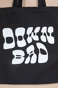 Down Bad Canvas Tote Bag