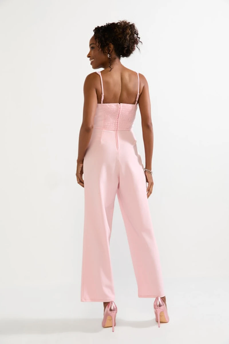 Holly Double Bow Front Jumpsuit