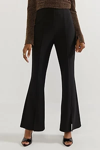 Jordan Front Slit Flare Pants