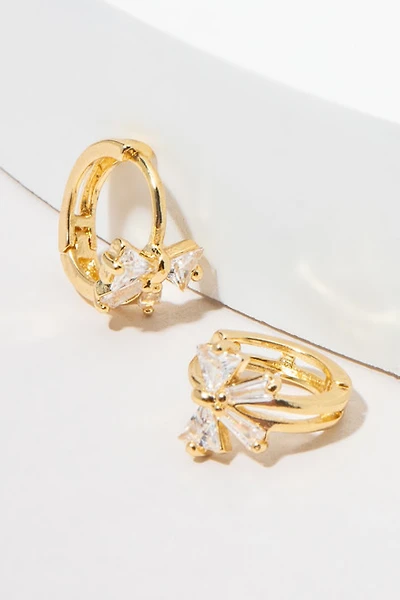 Cary Tiny Huggie Earrings