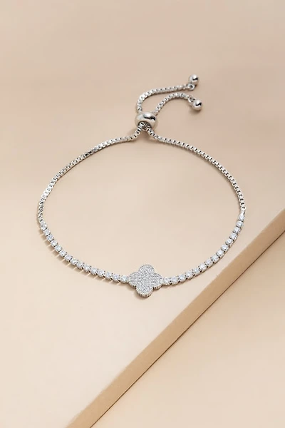 Jane Pave Clover Cupchain Bracelet