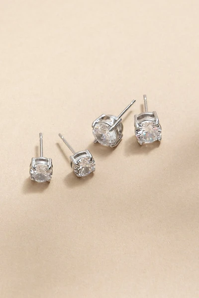 Lucille Stainless Steel Stud Earring Set