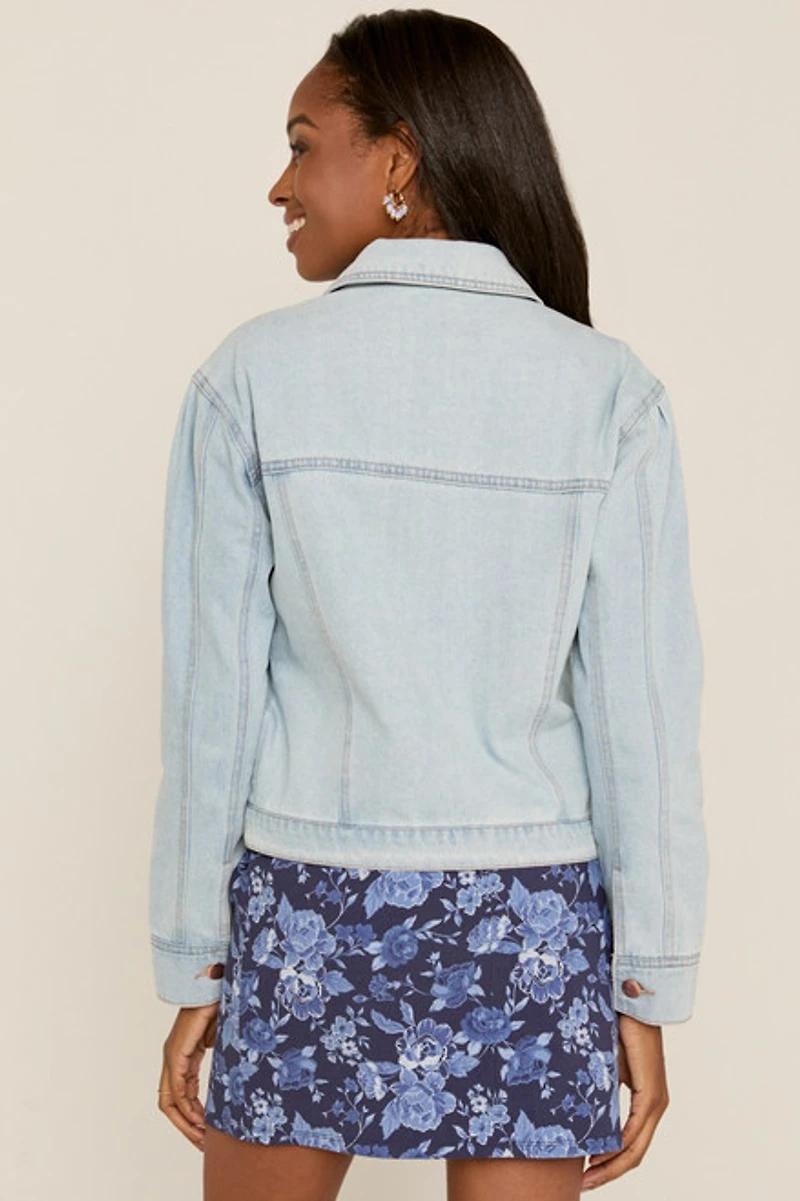 Michele Denim Trucker Jacket