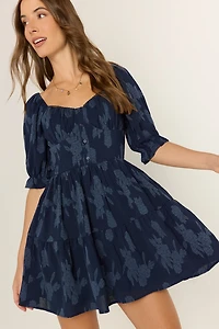 Bridgette Button Corset Mini Dress