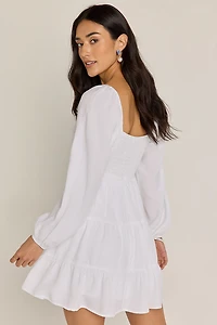 Betty Smocked Upper Mini Dress
