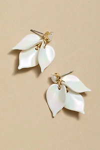 Jillian Pearlescent Pedal Charm Earrings