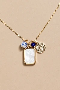 Kaitlin Cluster Charm Pendant Necklace