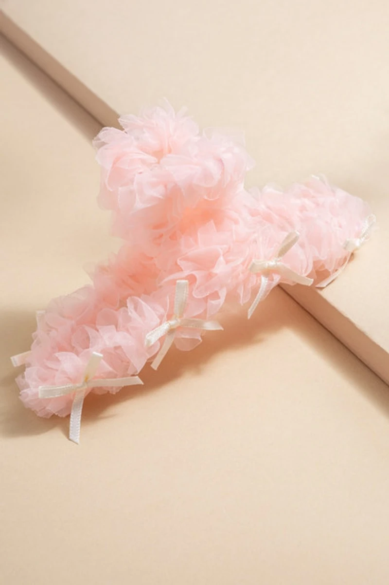 Janna Chiffon And Bows Hair Claw