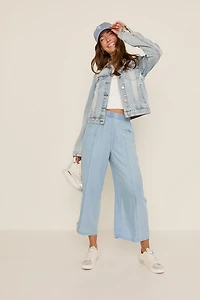 Justine Front Pocket Cullote Pants