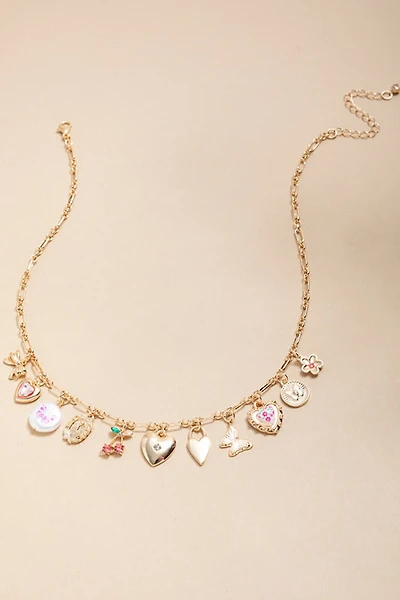 Lillian Mixed Chunky Charm Icon Necklace