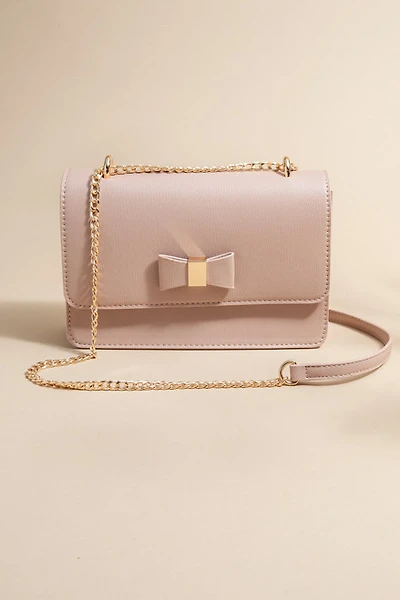 Joan Bow Single Flap Crossbody Bag