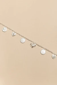 Anabel Chain Link Charm Necklace