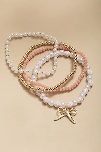 Juliette Mixed Style Beaded Bracelet Set