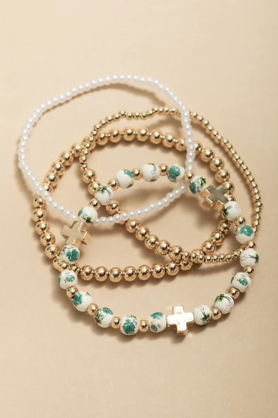 Dolores Mixed Style Beaded Bracelet Set