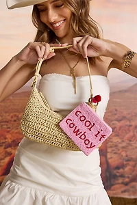 Cool It Cowboy Beaded Pouch