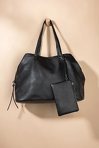 Audrey Slouchy Faux Leather Handbag