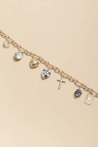 Pamela Ceramic Teacup Charm Necklace