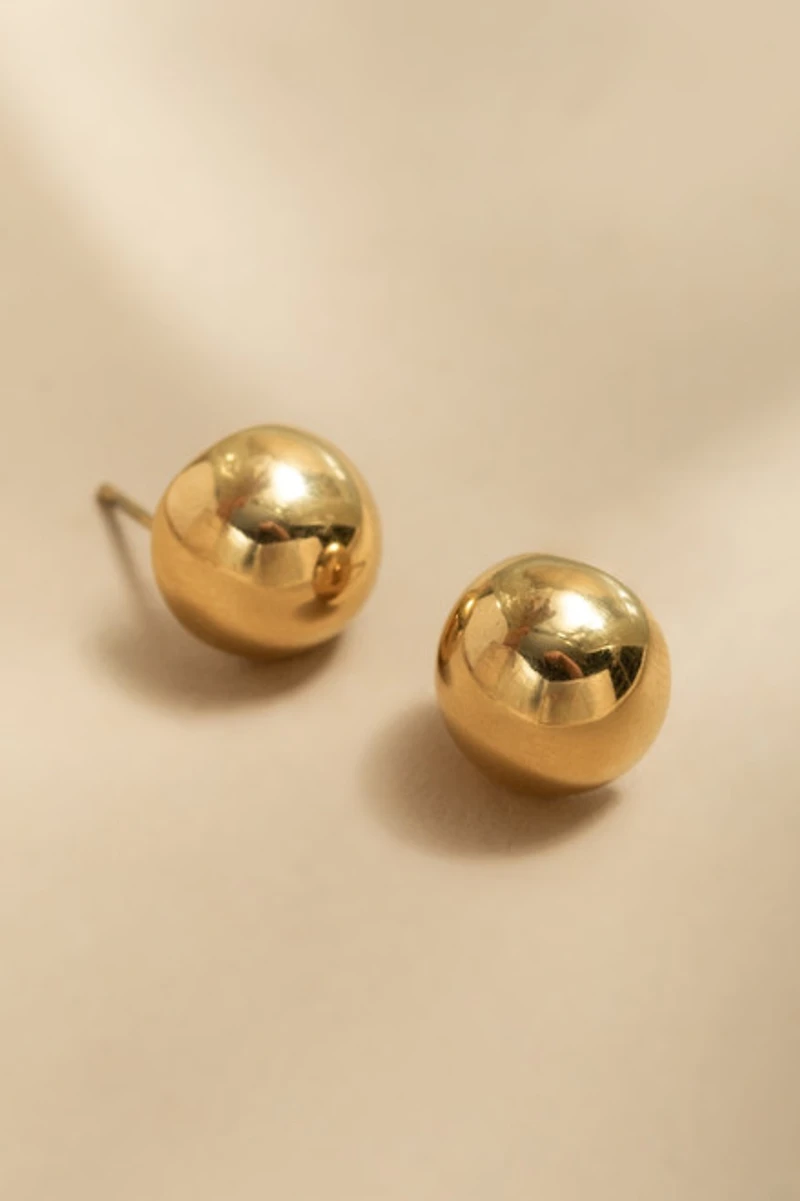 Valerie Stainless Steel Stud Earrings