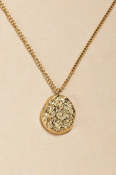 Jennie Stainless Steel Teardrop Pendant Necklace