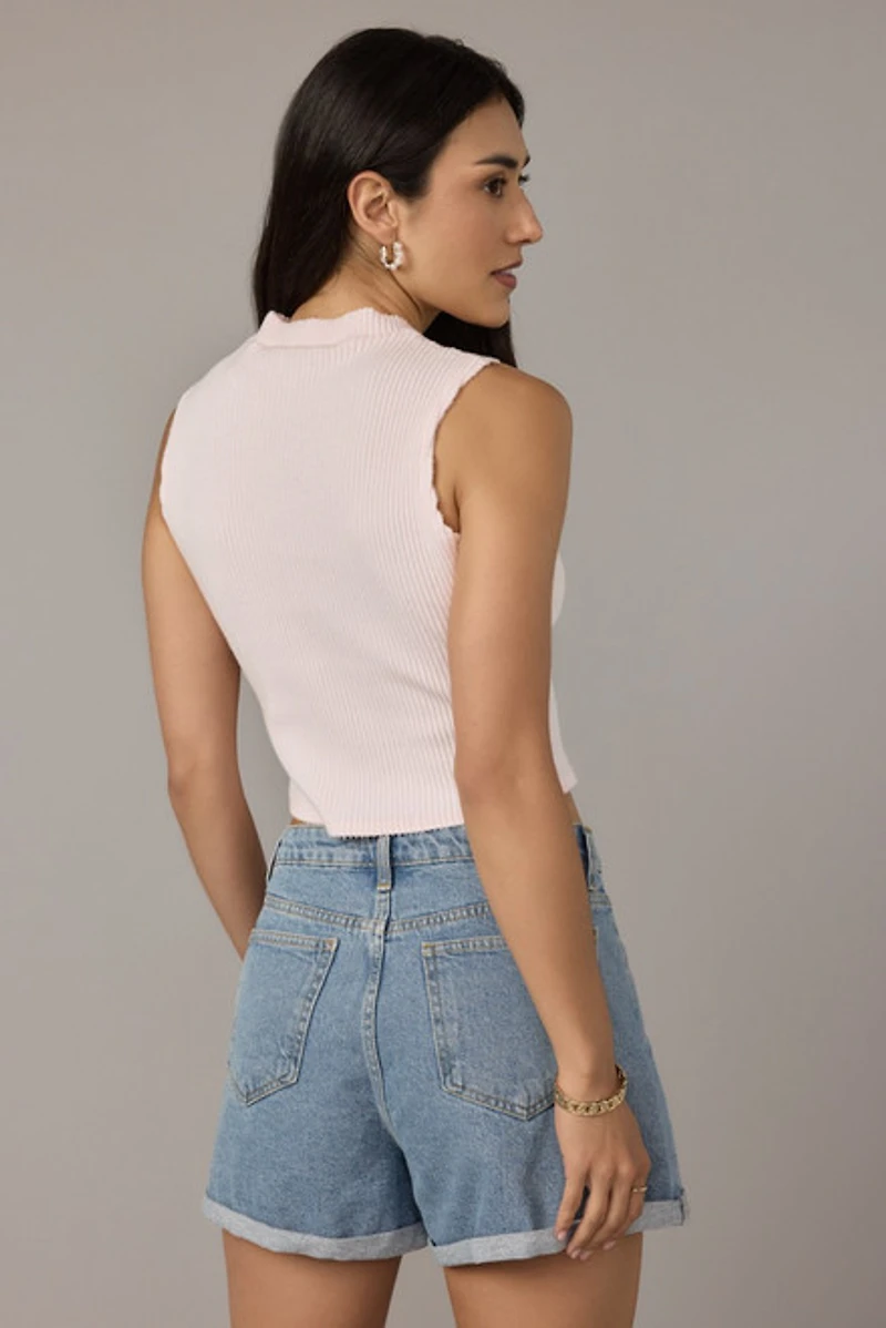 Sequoia Brushed Rib Tank Top Light