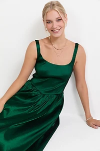 Rhiannon Corset Top Midi Dress