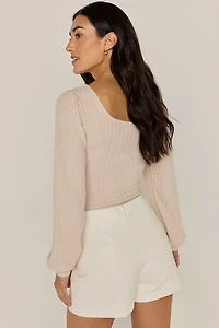 Alana Vegan Leather Skort