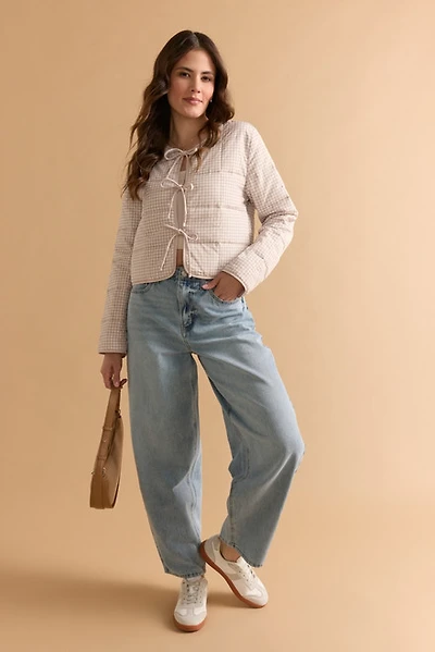 Michelle Barrel Leg Denim Jeans