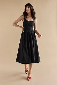 Rhiannon Corset Top Midi Dress