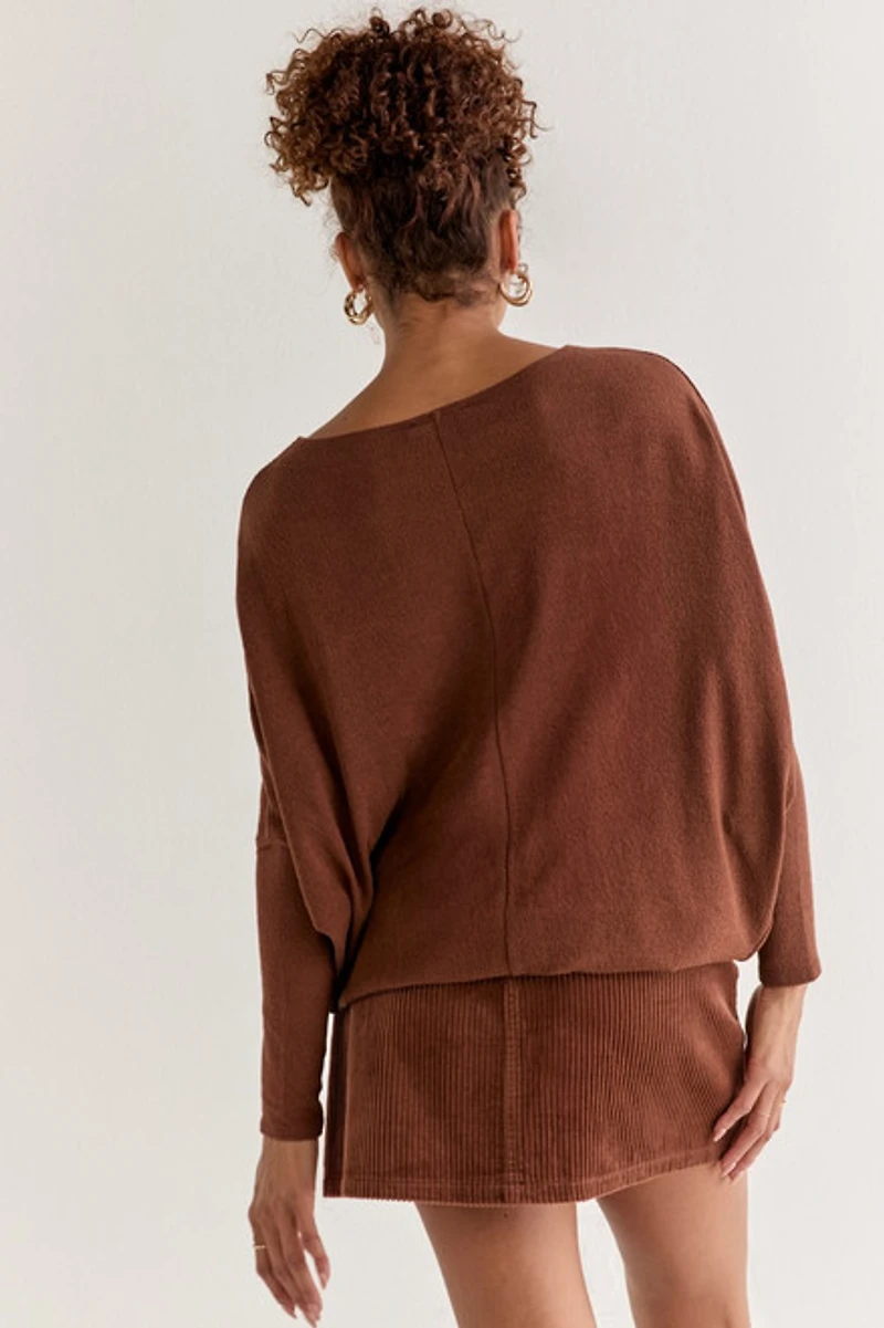 Josie Long Sleeve Dolman Top