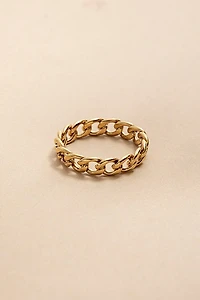 Maxine Stainless Steel Chain Ring