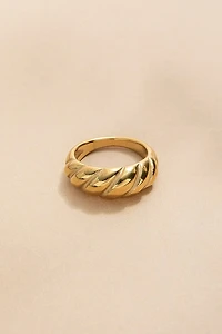 Sophie Stainless Steel Croissant Ring