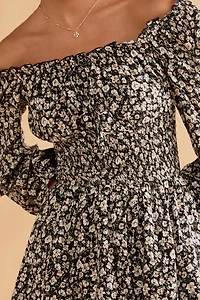 Claudia Off The Shoulder Floral Romper