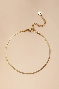 Sabrina Stainless Steel Snake Chain Anklet