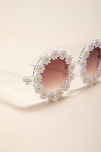 Sarah Round Daisy Sunglasses