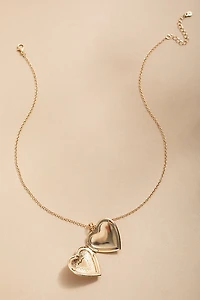 Kristina Heart Locket Pendant Necklace