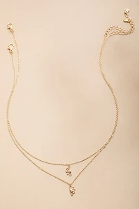 You Are My Sunshine Double Necklace Set