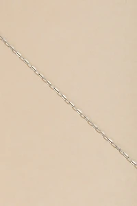 Natasha Paperclip Chain Stainless Steel Bracelet