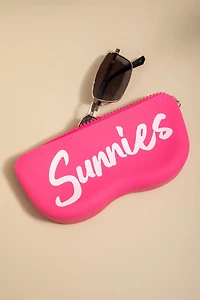 Sunnies Neon Pink Sunglasses Case